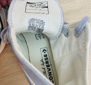 Converse Mujer Azul y Blanco