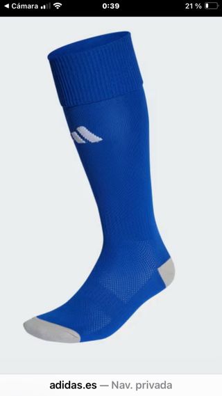 Dos pares de medias Adidas Milano talla 40/42