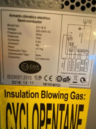 Nevera de vino Ramón Bilbao