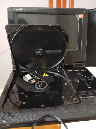 DVD Portátil i-Joy Negro