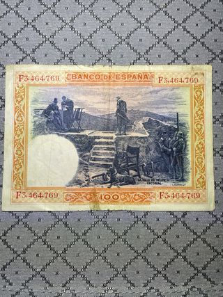 Billete 100 pesetas Banco de España 1925