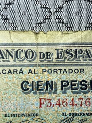 Billete 100 pesetas Banco de España 1925