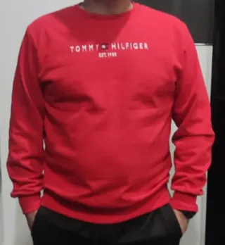 Sudadera Tommy Hilfiger Roja XL