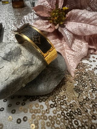 Pulsera Louis Vuitton Acero Dorada