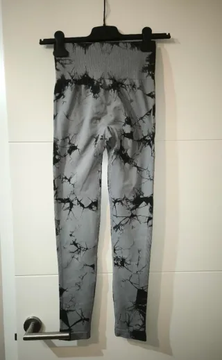 Pantalón Push Up estampado Tie-Dye