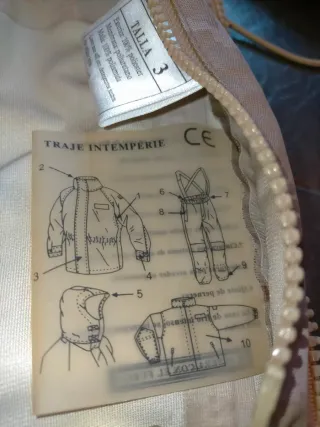 Traje intemperie: CHAQUETA+ POLAR + PANTALON