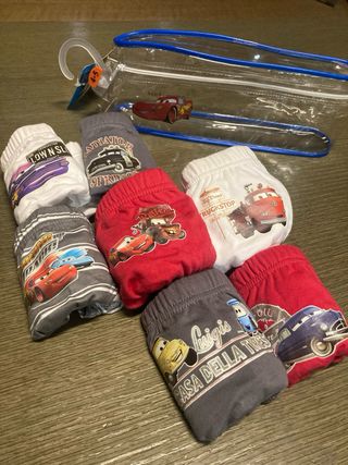 Calzoncillos Cars Pixar Talla 4/5