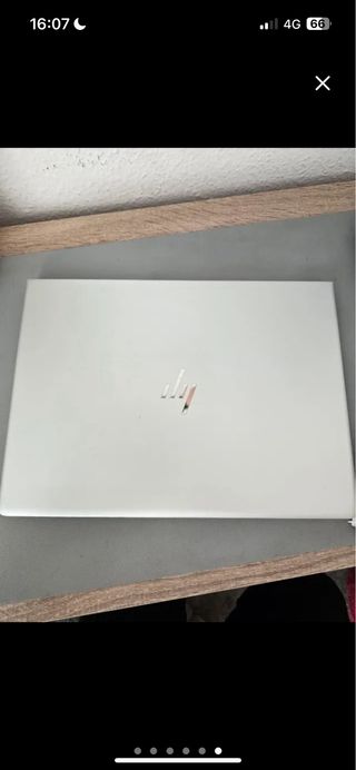 Ordenador HP Plata y Negro