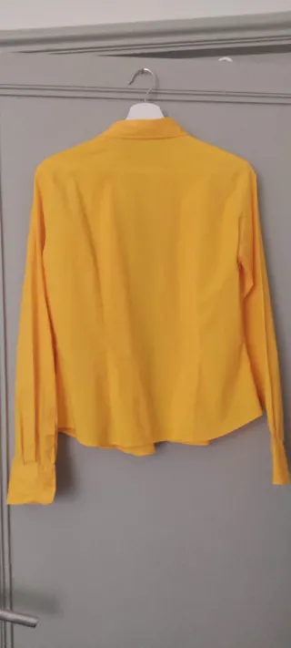 Camicia Giallo Intenso Donna