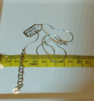 Cadena de Plata de Ley de 40-44cm