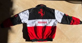 Chaqueta Ferrari Racing F1 Bomber Retro