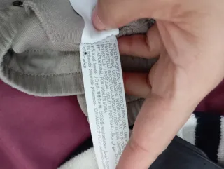 Massimo Dutti Pantalones Beige Holgados