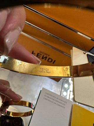 Bracciale Fendi Oro