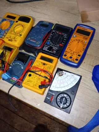 Lote voltimetro tester