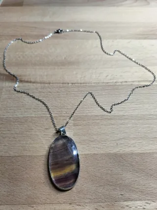 Collana con fluorite candy