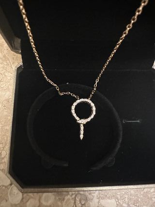 Collana Bulgari Serpente Oro Bianco Diamanti