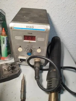 Kit Electrónica: Soldador, Crimpadora, Testeador r