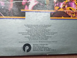 Vinilo Deep Purple - Made in Europe Ed. Española.