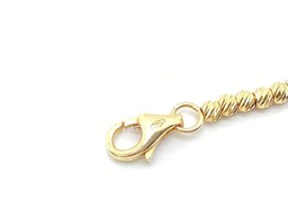 pulsera oro 18k con piedra con circonita