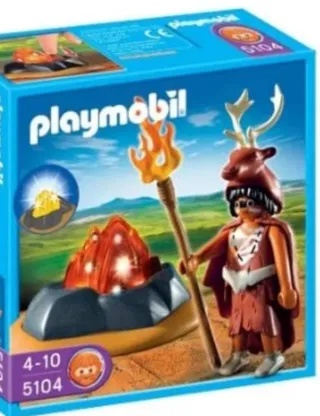 Playmobil 5104 Indio con fuego