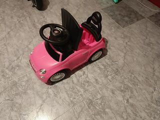 Correpasillos Fiat 500 Rosa