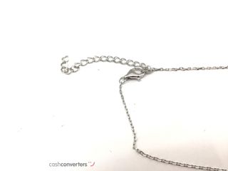 collar plata 925mm con piedra con circonita 19 5cm