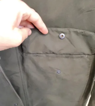 Parka Jack & Jones verde Talla M. Sin estrenar