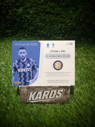 Stefan de Vrij Dual Patch /99 Panini Absolute