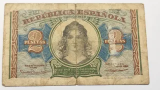 Billete 2 Pts. 1938 República Española