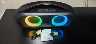Altavoz Intempo Bluetooth LED Boombox