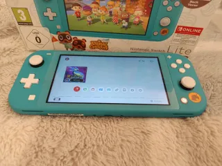 Nintendo Switch Lite Animal Crossing Ed.