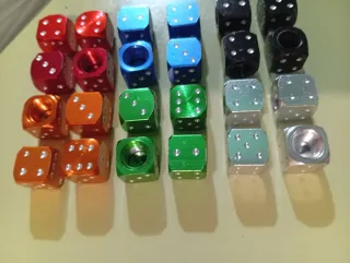 4 Tapones Válvulas Neumático Dados