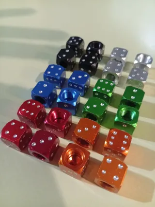 4 Tapones Válvulas Neumático Dados