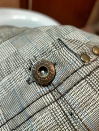 Salopette beige vintage