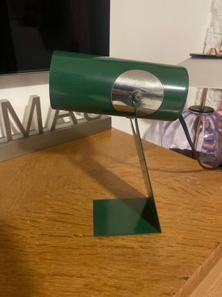 LAMPADA VINTAGE DESIGN SPACE AGE METALLO