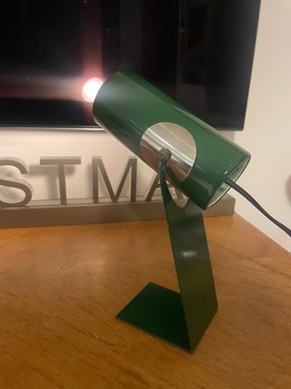 LAMPADA VINTAGE DESIGN SPACE AGE METALLO