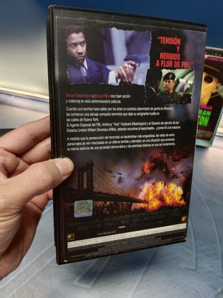 cintas VHS, especial 6 películas de Bruce willis