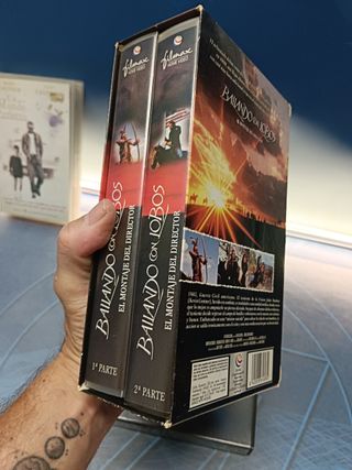 PELÍCULAS 4 VHS, pack Kevin Costner