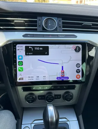Rádio VW Passat B8 Android 14 com GPS (Novo)