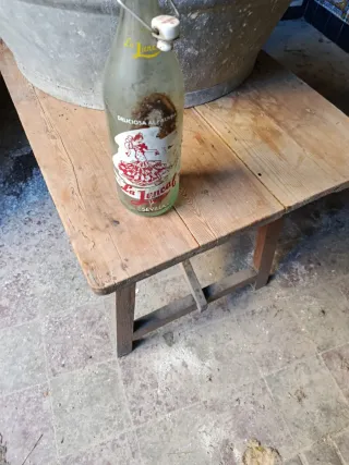 Botella antigua La Juncal Sevilla