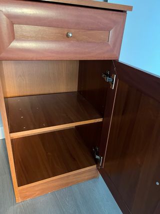 Mesilla auxiliar de madera maciza