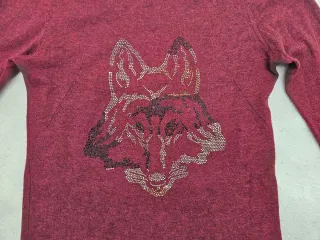 Jersey Zadig & Voltaire Loba Rojo