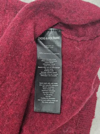 Jersey Zadig & Voltaire Loba Rojo