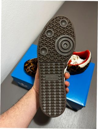 Adidas Samba OG Leopardo Rojo Talla 40