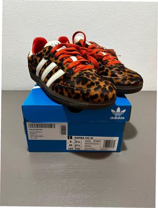 Adidas Samba OG Leopardo Rojo Talla 40