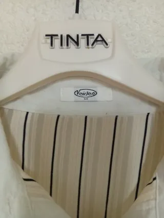 2 Camisas TINTA Rayas Talla M