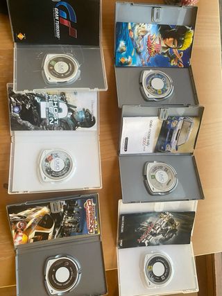 Lote 6 Juegos PSP: Gran Turismo, Ghost Recon, Coli