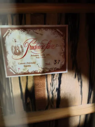 Guitarra Flamenca Prudencio Sáez Mod. 37