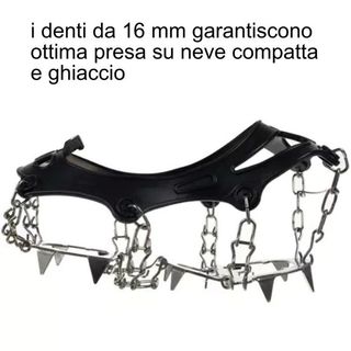 Ramponcini ramponi x scarpe scarponi neve ghiaccio