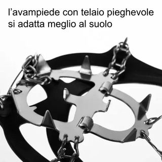 Ramponcini ramponi x scarpe scarponi neve ghiaccio